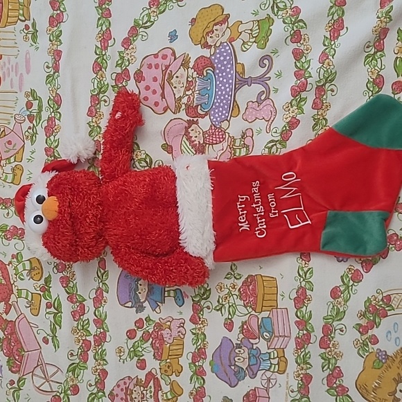 Vintage Sesame Street Elmo Stocking - Picture 1 of 6